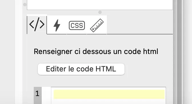button edit html